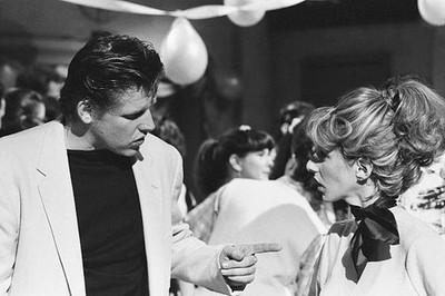 SNL Gary Busey as Sonny Dacey Laraine Newman as Carole Becker duri- Old Photo