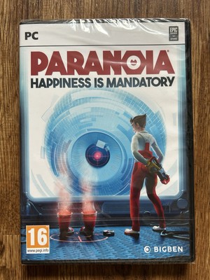 PC Paranoia Glück ist obligatorisch - versiegelt neu in Schrumpffolie - RPG UK Lieferung