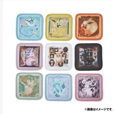 Pokemon Center Eevee Collection Coaster Set of 9 Japan Exclusive New