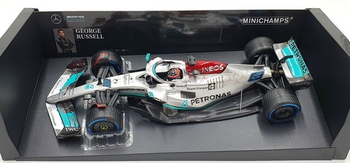 Minichamps 1/18 Scale 110 220763 F1 Mercedes AMG W13 E 2022 Monaco Russell #63 - Picture 4 of 5