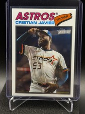 Cristian Javier 2026 Topps Heritage Chrome Base #330 - Houston Astros