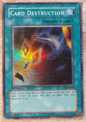 Yu-Gi-Oh!  Card Destruction  SDY-E038  SR  1. Auflage