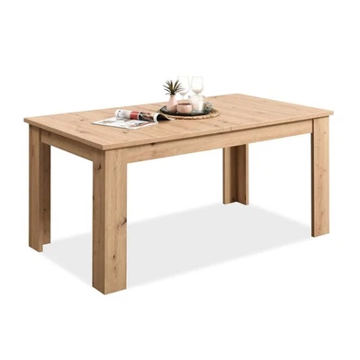 Tisch Wohnzimmertisch Holz Esstisch Ausziehbar Massiv 160 x 90 Küche Homestyle4u - Bild 1 von 4
