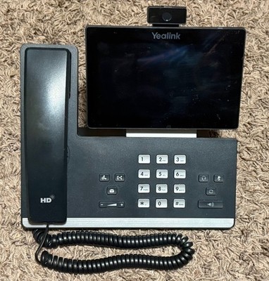 Yealink SIP-T58A Smart Business IP Phone HD Display VoIP Black w/ Camera