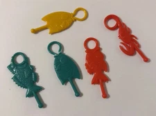 Shark Bite Game by Pressman (2017) - Lot of Replacement Parts (ONLY)