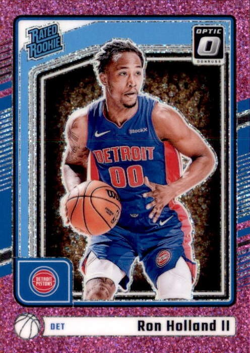 2024-25 Optic Ron Holland II Rated Rookie Pink Glitter Prizm #291 #d/275