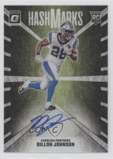 2024 Panini Donruss Optic Hash Marks Dillon Johnson #HM-DJN Auto 0a5t