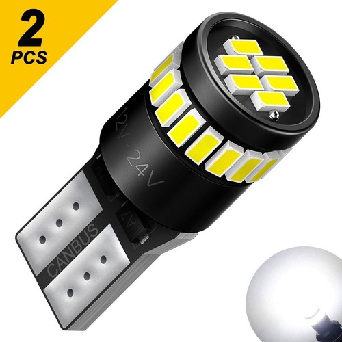 T10 Led 501 Side Light White Bulbs Car Error Free Canbus Xenon W5w Sidelight 2x - Picture 8 of 9