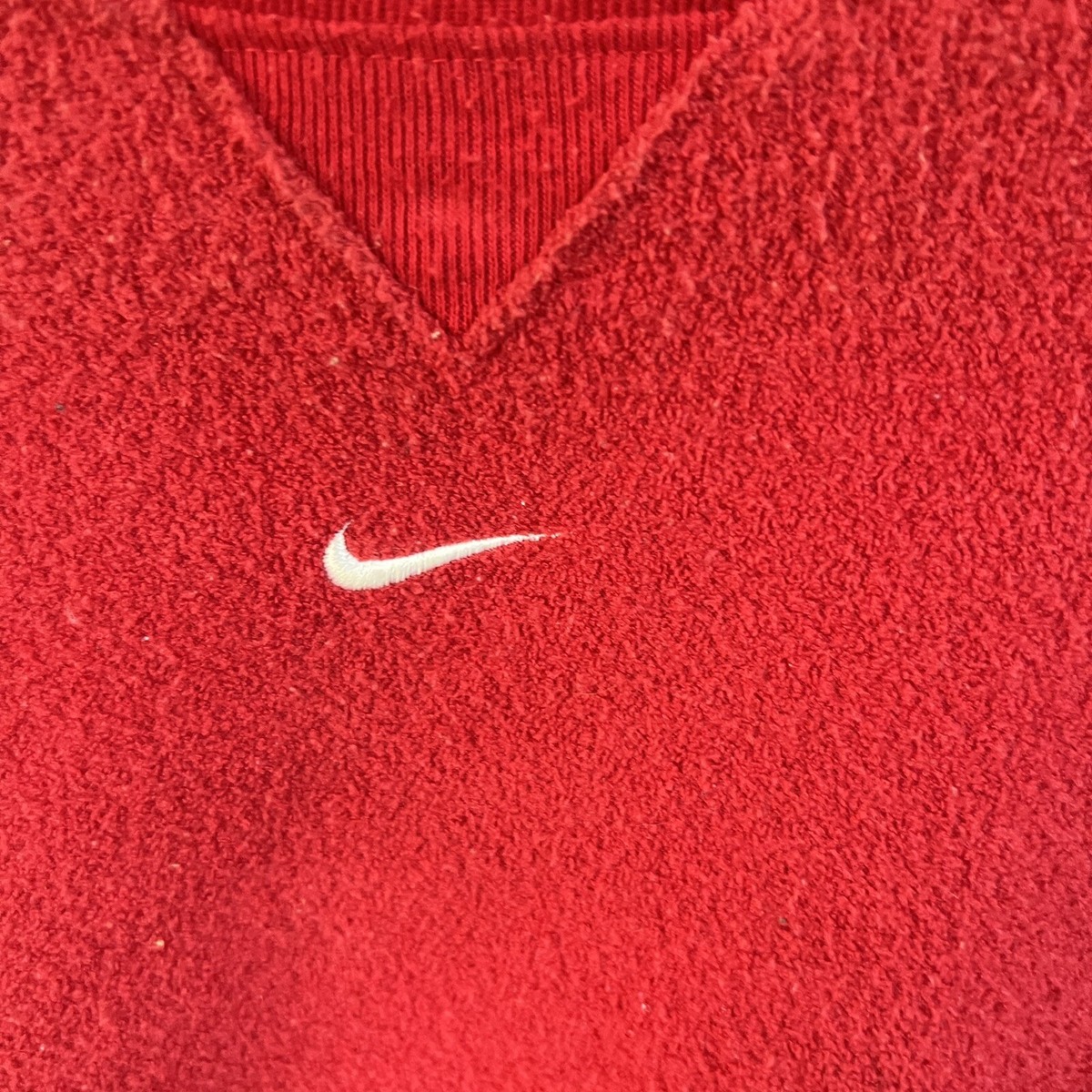Vintage Y2K Nike Air Basketball Fuzzy Center Swoosh Sweatshirt | eBay