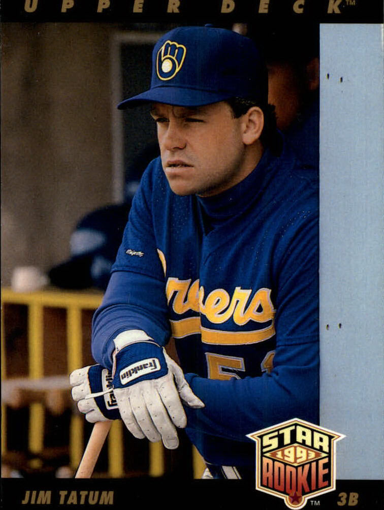 1993 Upper Deck #13 Jim Tatum RC - NM