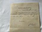 CIVIL WAR CAPTURED BATTLE SABINE CROSSROADS & WOUNDED 23d WISCONSIN POW PAY
