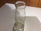 OLD Round 1/2 Pint Milk Bottle P C C Dairy — photo 1