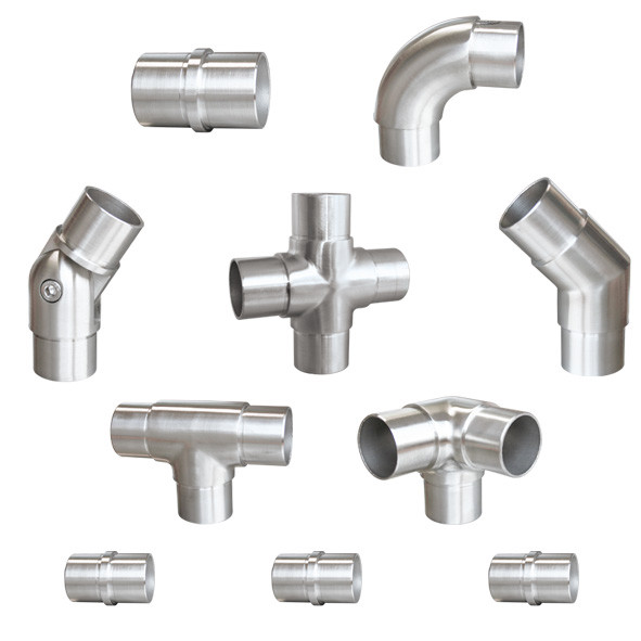 Edelstahl Steckfitting T-Gelenk Geländer Handlauf Treppen T-Stück 33,7 V2A 42,4 Edelstahl Steckfitting T-Gelenk Geländer Handlauf Treppen T-Stück 33,7 V2A 42,4