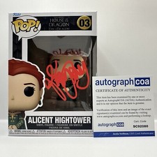 Emily Carey - Alicent Hightower -  House Of The Dragon Signed Funko Pop ACOA