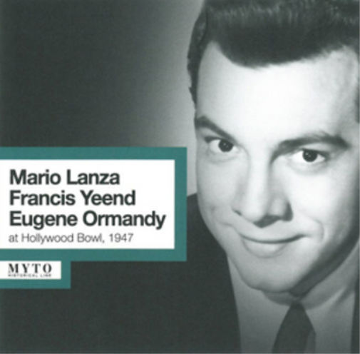 Mario Lanza Mario Lanza/Francis Yeend/Eugene Ormandy at Hollywood Bowl (CD)
