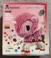 NEW Tokidoki Unicorno Balody Building Blocks Bricks Set Figure Ruby 870pc
