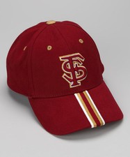 Florida State Seminoles Striped Adjustable Youth Baseball Hat NWT