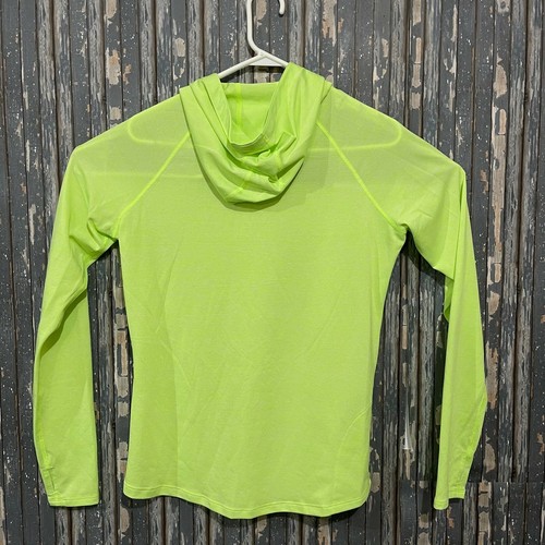 Under Armour Heatgear Threadborne Running Hoodie Fitted Zip Pocket Womens Medium - Picture 4 of 7