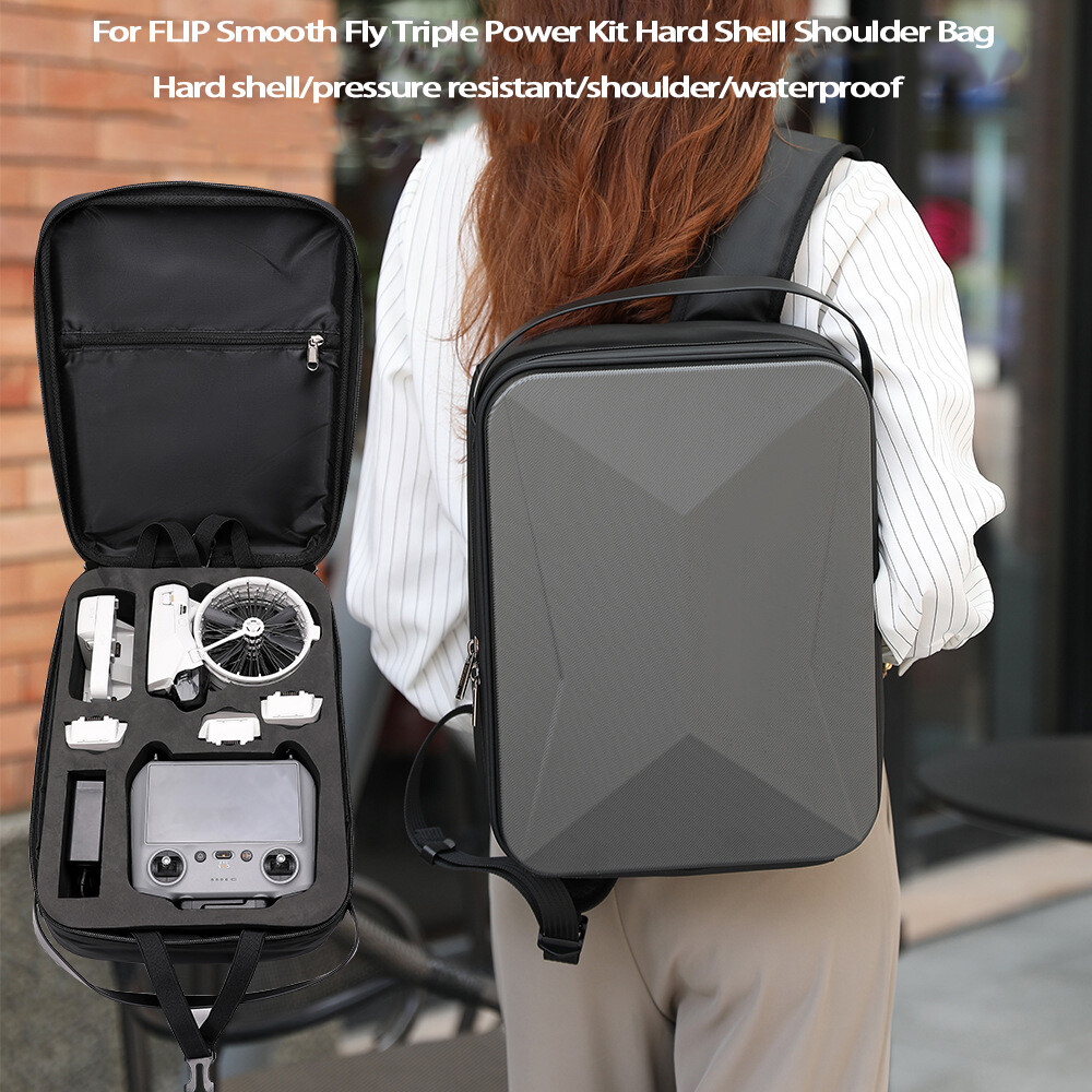 Waterproof Shockproof for DJI flip Backpack Portable Case for DJI flip Drone,