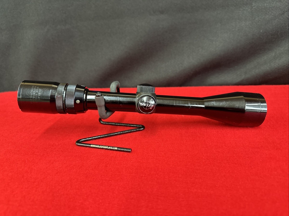 Swift 656 3-9x40wide angle rifle scope glossy black NO RINGS | eBay