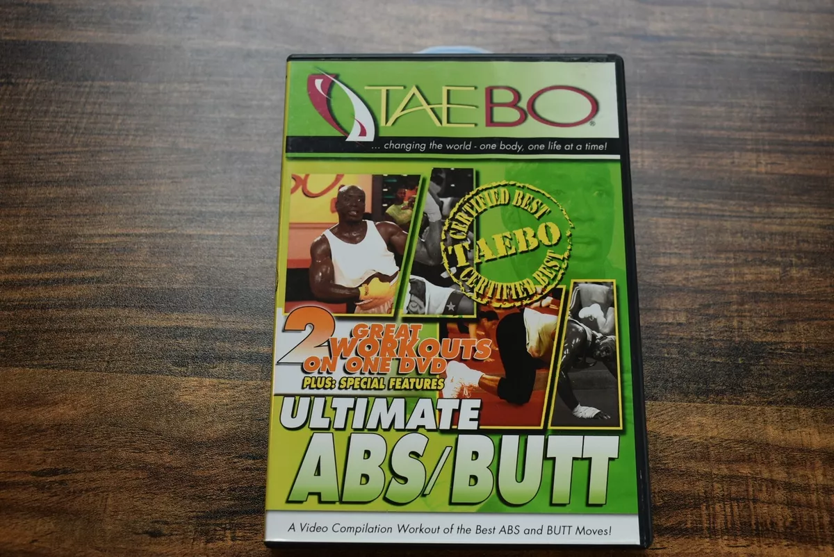 Billy Blanks TAEBO Ultimate ABS BUTT Workout DVD eBay