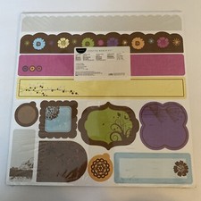 Creative Memories Scrapbooking Simple Blooms Border Kit NEW