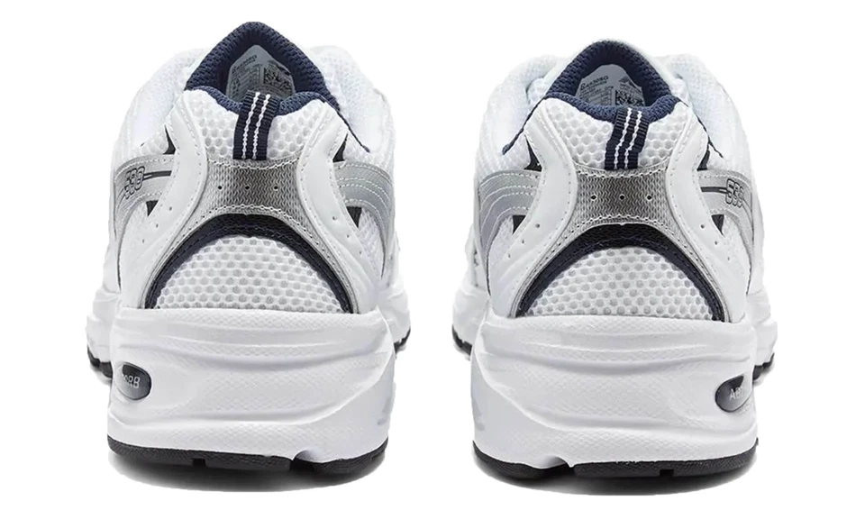 New Balance 530 Blanco Plata Azul Marino MR530SG Mujer Nuevo Foto 4 de 4