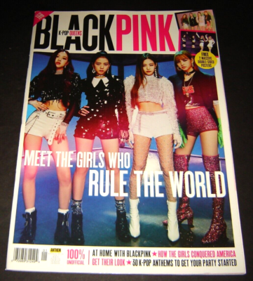 Black Pink Issue 1 - 2019 K-Pop Queens Get Their Look-Girls Who