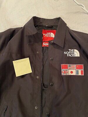 Supreme x North Face Expedition Coaches Jacket Size Medium 2014