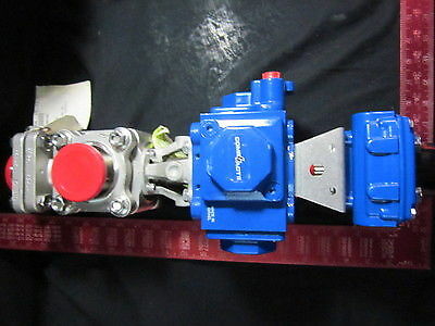 YTC YT-850 EDWARDS HELOS VALVE, 3-WAY BYPASS KF40 HPS LIMIT SWITCH BOX