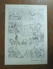 Tiré à part JEROME K JEROME BLOCHE Schlirf Book signé DODIER