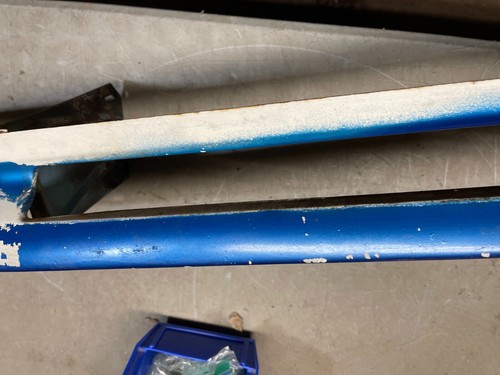 1968 CORONET FRONT LOWER BUMPER FILLER BRACE 68 ONLY SUPER BEE R/T 500 440 VERT - Picture 11 of 17