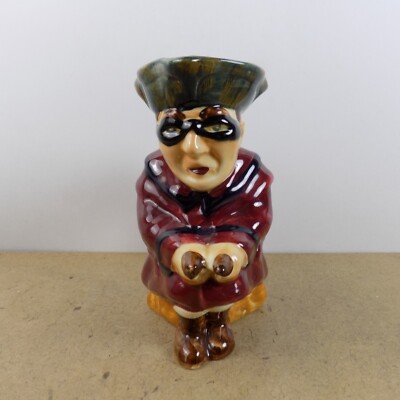 Shorter & Sons Highwayman Toby Jug Staffordshire England Figurine 6.25'' Tall