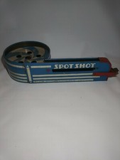 NICE VINTAGE WOLVERINE SPOT SHOT MARBLE TOY TIN MECHANICAL TOY GAME