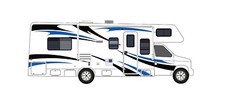 Class C Motor Home Decals Sticker Vinyl Caravan Replacement Rv Trailer Graphics