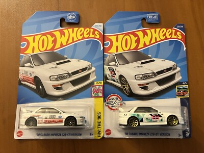 Hot Wheels '98 Subaru Impreza 22B-STi Treasure Hunt Rally 90's