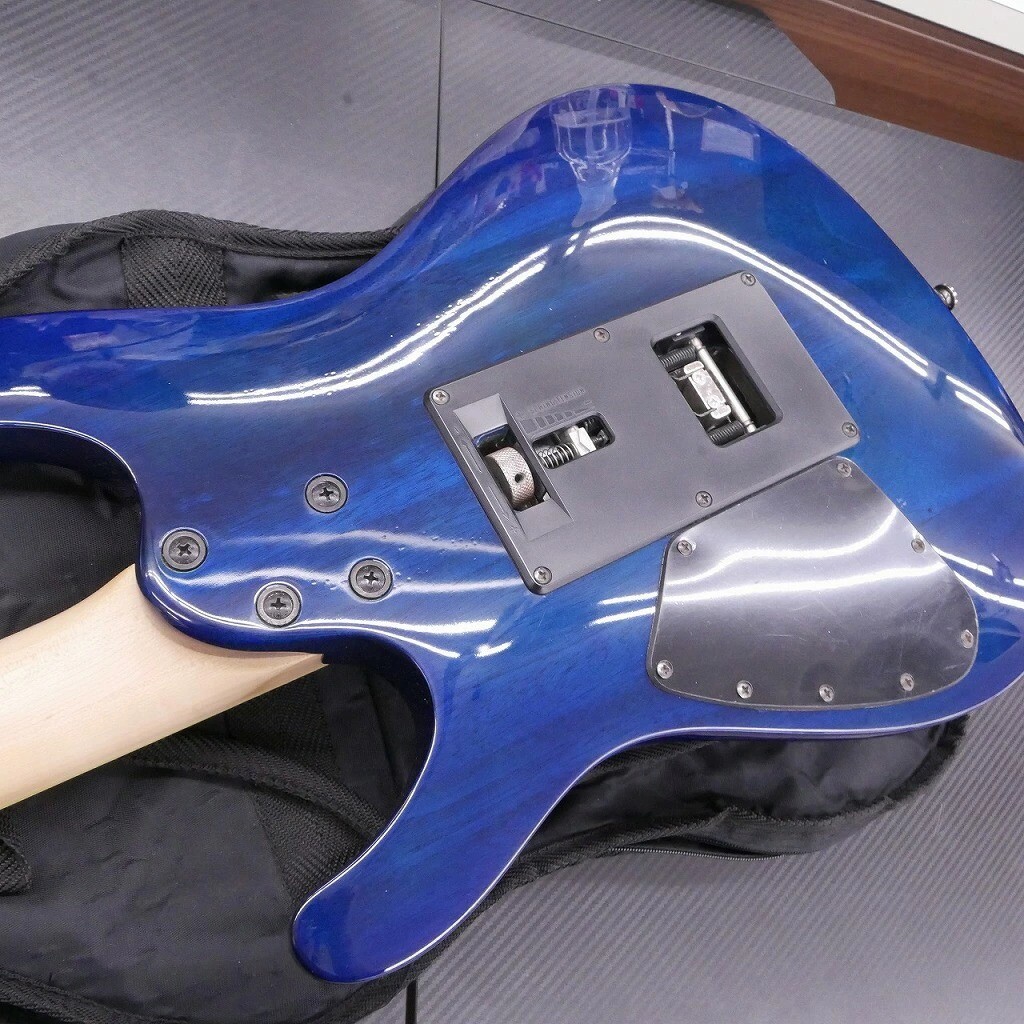 Ibanez S570 DXQM Electric Guitar Blue Used Shipping From