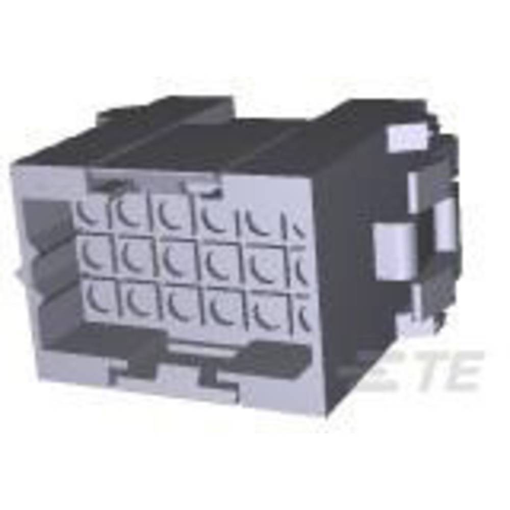 Morsettiera per cavo TE Connectivity Metrimate Totale poli 18 Passo: 5 mm