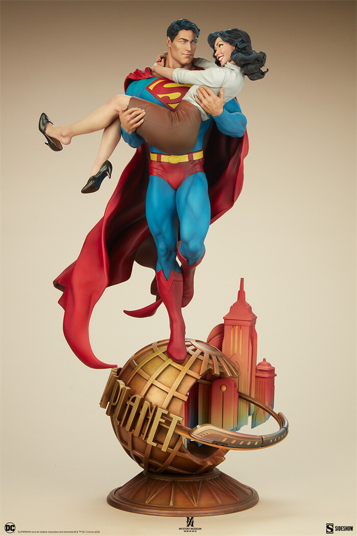 LOIS LANE、UNTITLED、海外版超希少レゾネ、新品額装付 Sideshow SS 200564 DC Comics Superman and Lois Lane Statue
