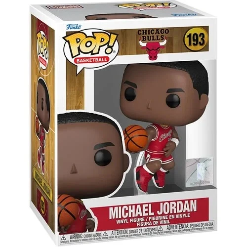 Funko POP! Michael Jordan Rookie Season Chicago Bulls NBA Figure 193 + Protector