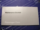 Genuine Mercedes Maintenance booklet W126, W124 NOS! NEW!
