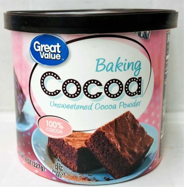 Great Value Unsweetened Baking Cocoa 8 Oz for sale online eBay