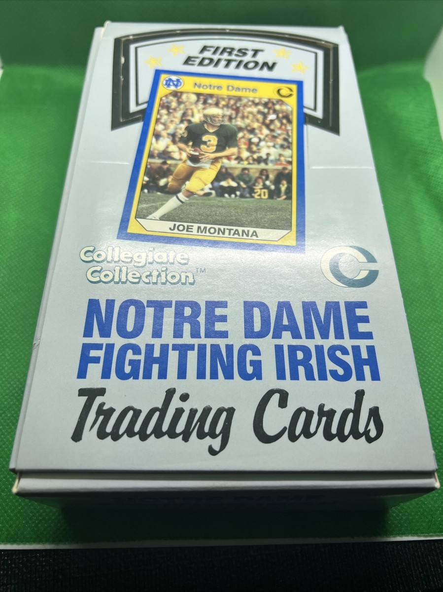 first edition notre dame trading cards 1990 Notre Dame Fighting Irish 1st Edition Pack main image 0