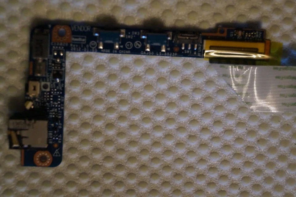 POWER VOLUME BUTTONS AUDIO JACK BOARD LS-8023P FOR 10.1" ACER ICONIA A700 TABLET - Image 2 of 3