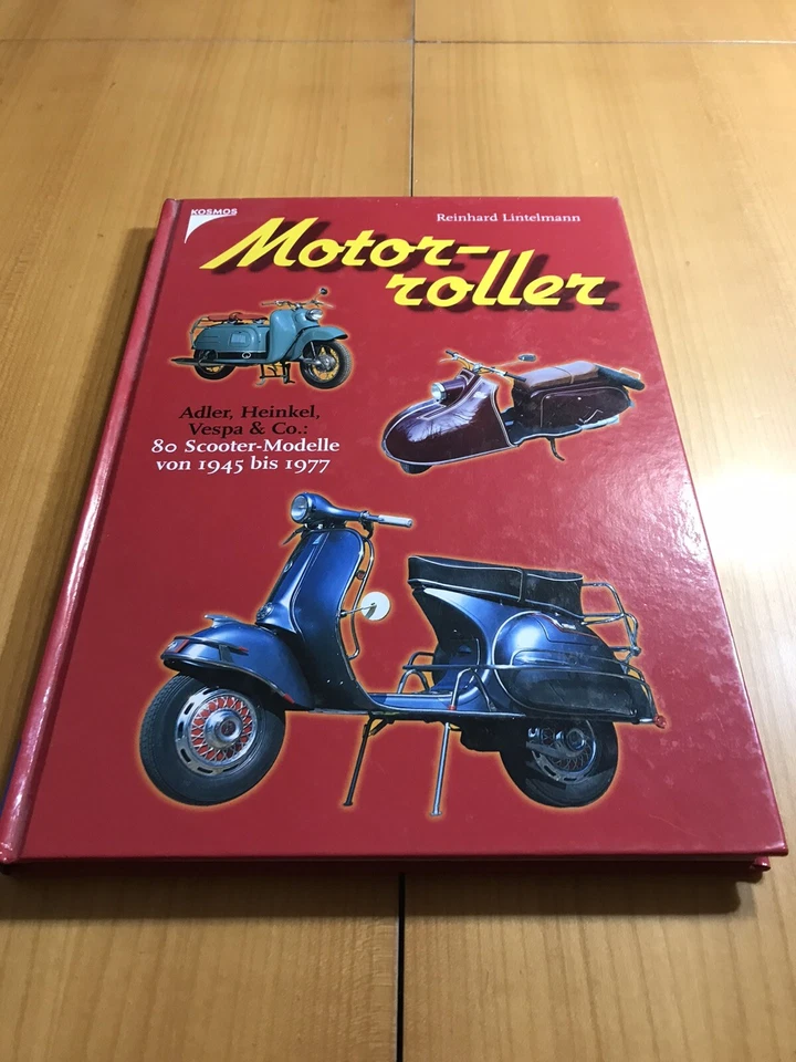 illustrated book vespa Bmw Zündapp Hercules heinkel Kreidler maico scooter vw - Bild 3 von 4