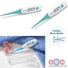 SANITAS Fieberthermometer SFT09 Signalton bei Messende digital Thermometer NEU