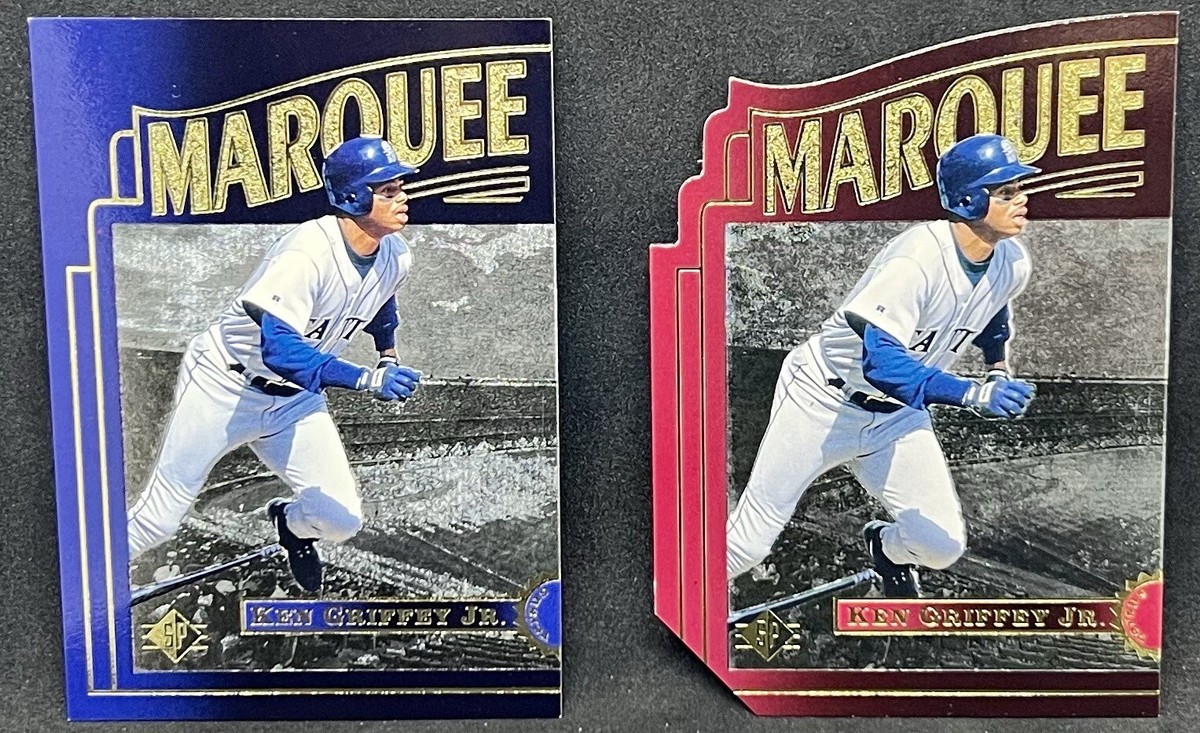 KEN GRIFFEY JR. 1996 Upper Deck UD SP MARQUEE RED DIE-CUT + BLUE