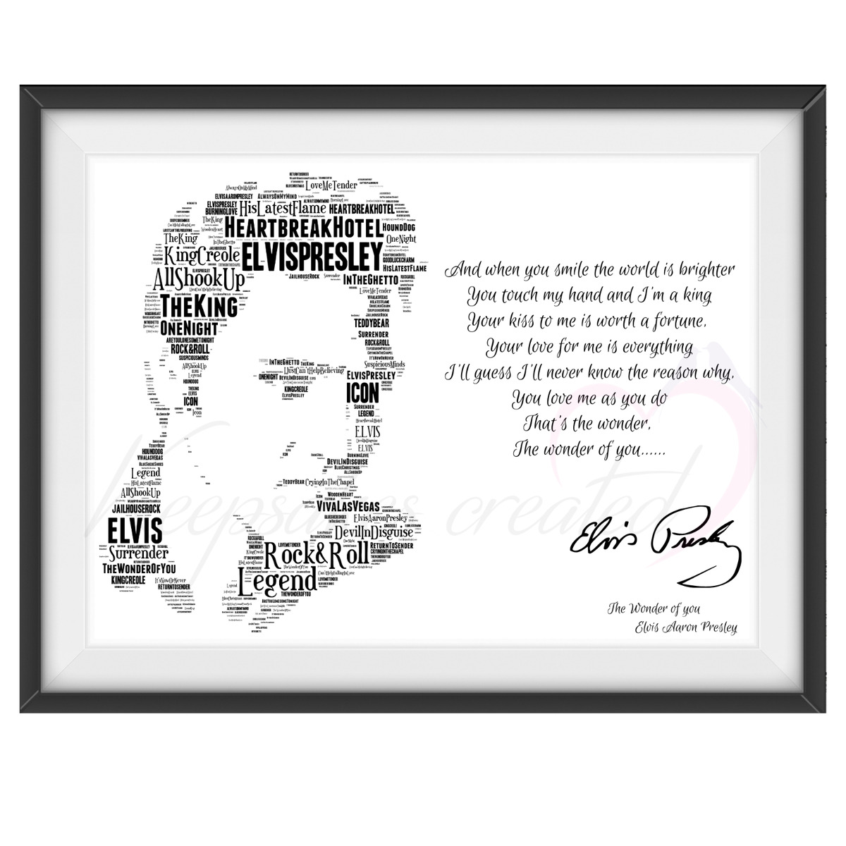 Elvis Presley - T-R-O-U-B-L-E Lyrics