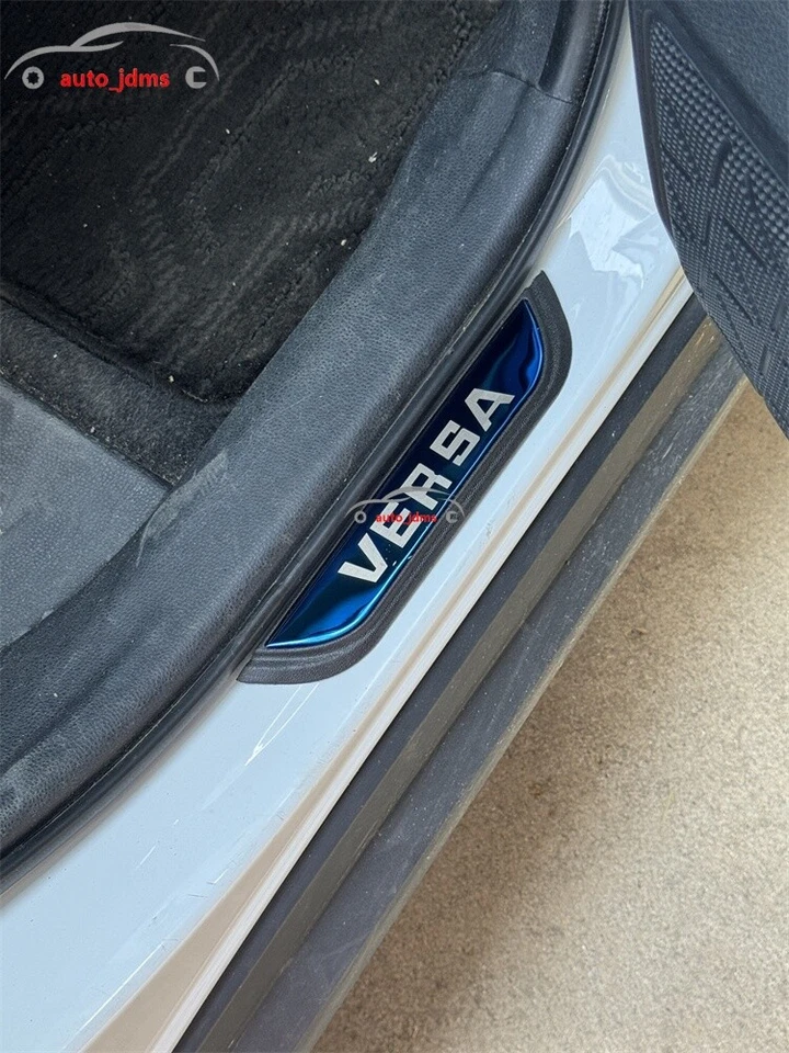 Car Accessory for Nissan Versa Door Sill Scuff Plate Guard Protector Auto Parts - Изображение 3 из 4