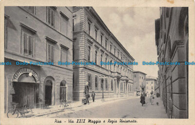 R137141 Pisa. Via XXIX Maggio e Regia Universita. Cesare Capello